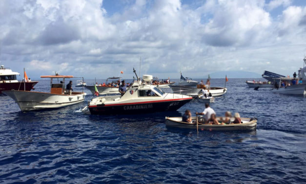 CARABINIERI ALLA GROTTA AZZURRA