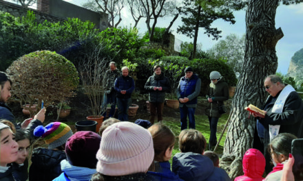 UN MELOGRANO PER MATTEO piantato un albero in occasione della giornata mondiale del cancro infantile