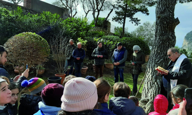 UN MELOGRANO PER MATTEO piantato un albero in occasione della giornata mondiale del cancro infantile